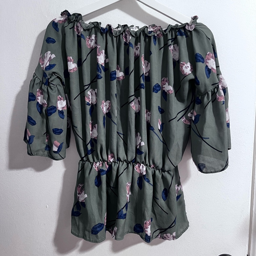 Off the shoulders blouse